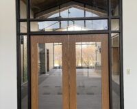 Photo of glass products by Glass Specialty WLC: auto glass, residential glass, commercial glass, and classic cars.